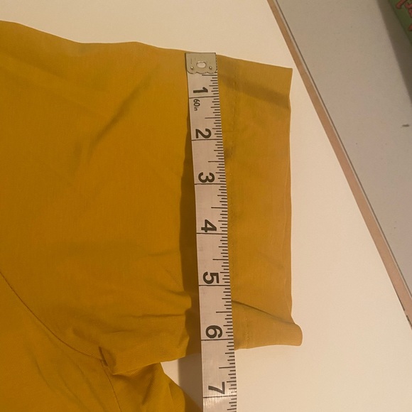 COS woman’s canary yellow a line dress. Large front pockets. Size M. - Picture 9 of 10